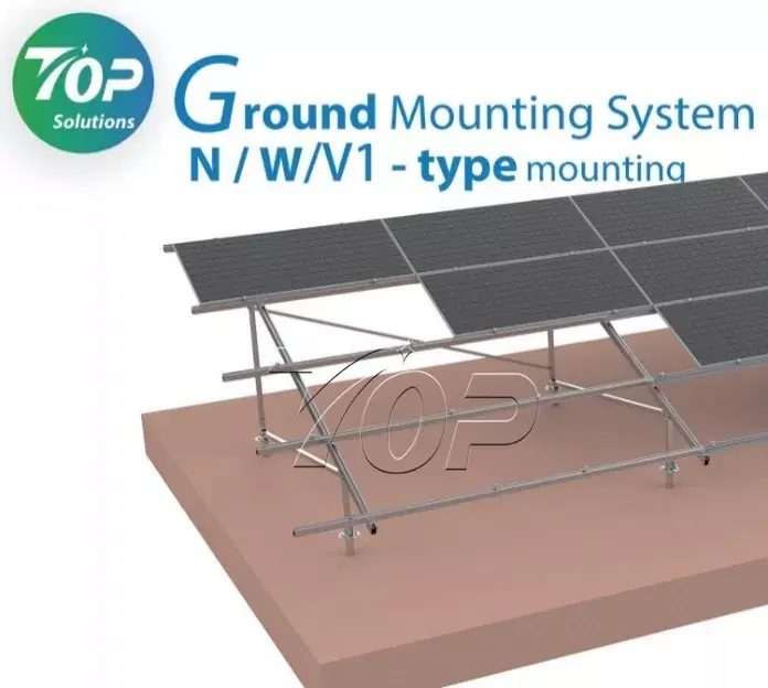Solar Panel Aluminum Ground Mounting Racking System
