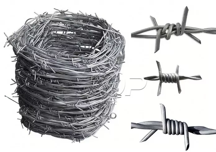 Double Twisted Barbed Wire Fence