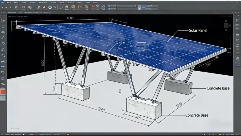 Solar Carport Structures